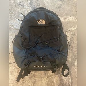 The North Face Backpack, Borealis, Blk and Rose Gold! Great Condition.